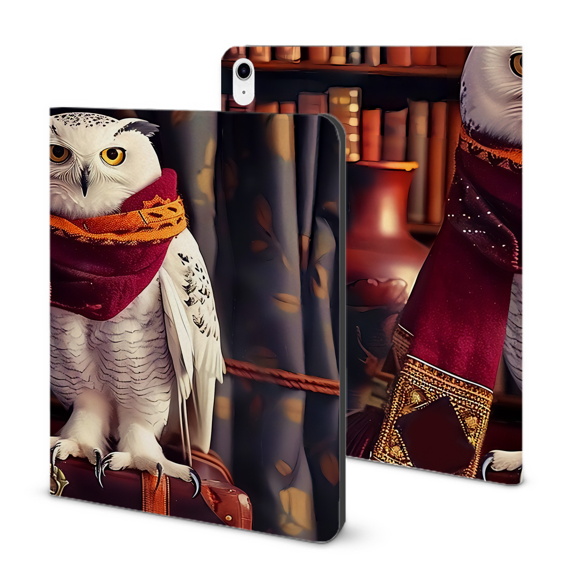 （画像用） Harry Potter ハリー・ポッターシリーズ IPad ケース ブック型 PUレザー TPU 耐衝撃 軽量 薄型 ペン収納なし 全面保護 IPad 各モデル対応